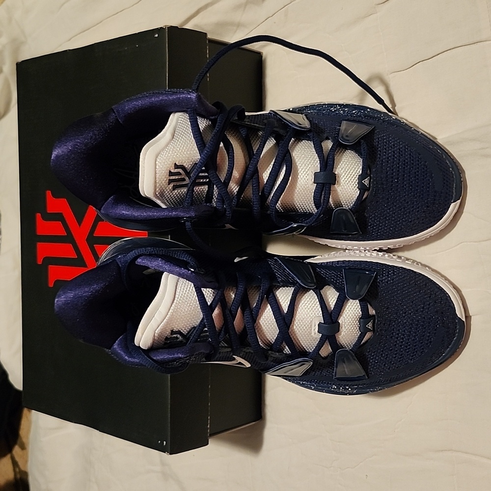 Nike 7 TB Midnight Navy/White Sz10.5 - Picture 2 of 7